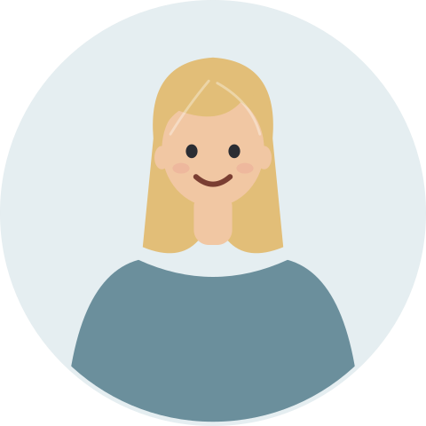 Illustrated fictional persona Sarah Jenkins